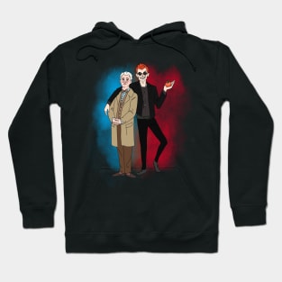 aziraphale & Crowley Hoodie